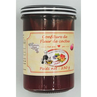 confiture fleur de cactus, fabrication artisanale, La fruitière de Colpo, Plumelin, Morbihan, Bretagne