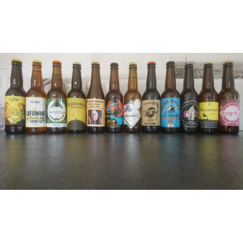 Coffret bières artisanales - Bières de France