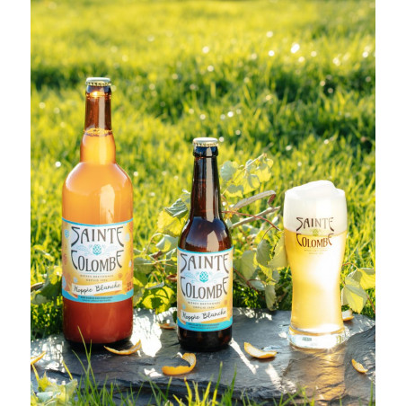 Bière Blanche IPA, Brasserie Sainte Colombe, Corps Nuds, Rennes, Ille-et-Vilaine, Bretagne