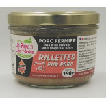 Rillettes pur porc 190g